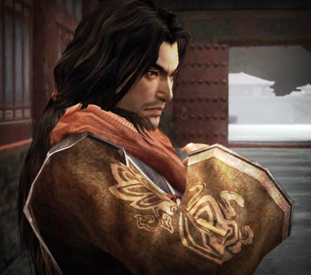 Grumpy Lu Meng from Dynasty Warriors 6.